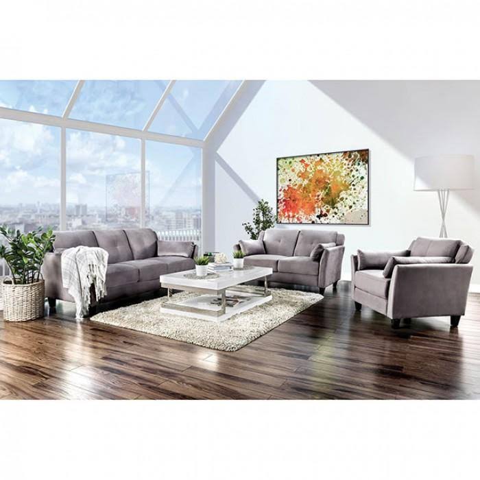 Gray Loveseat G533797