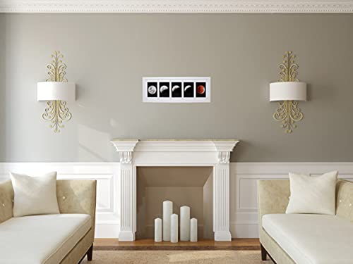 Black Gallery Picture Frame with Five 4x6 Openings Z34525
