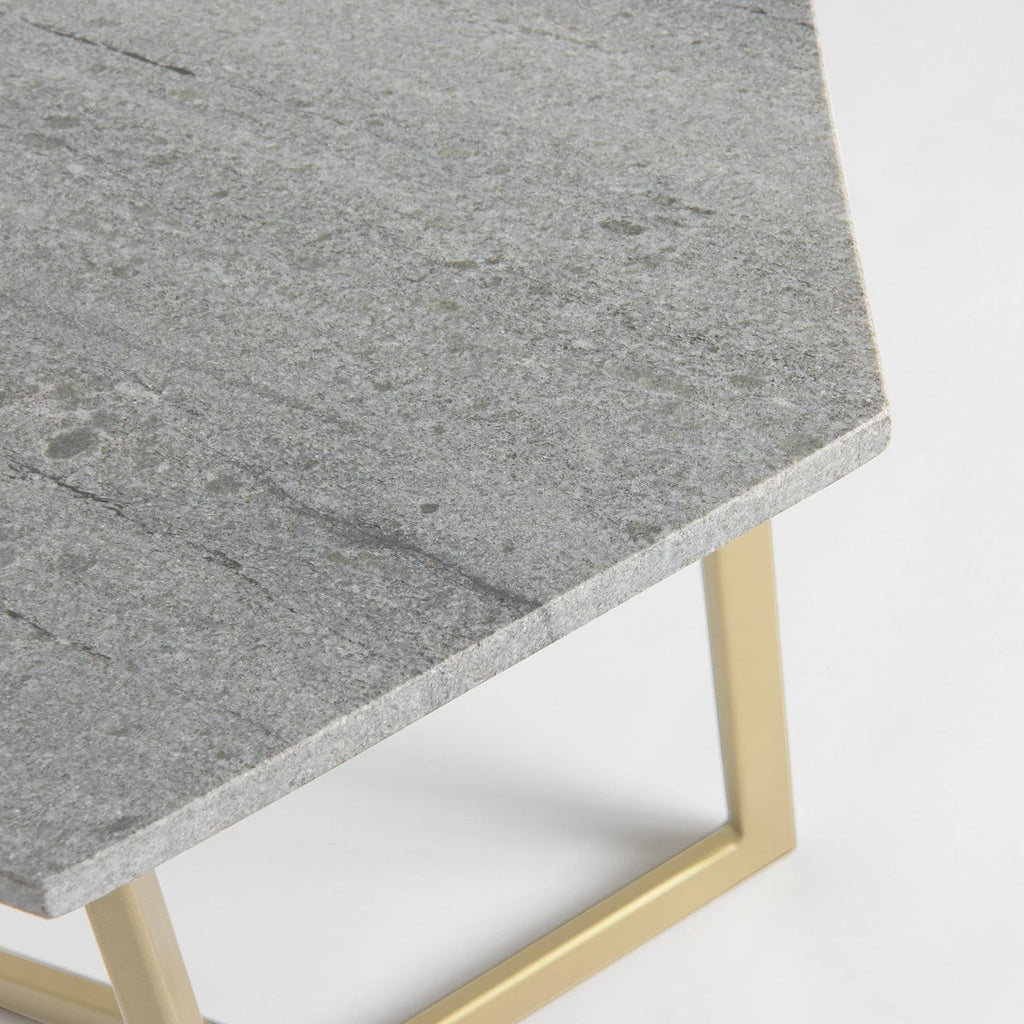 Marble Top Accent Table F4691