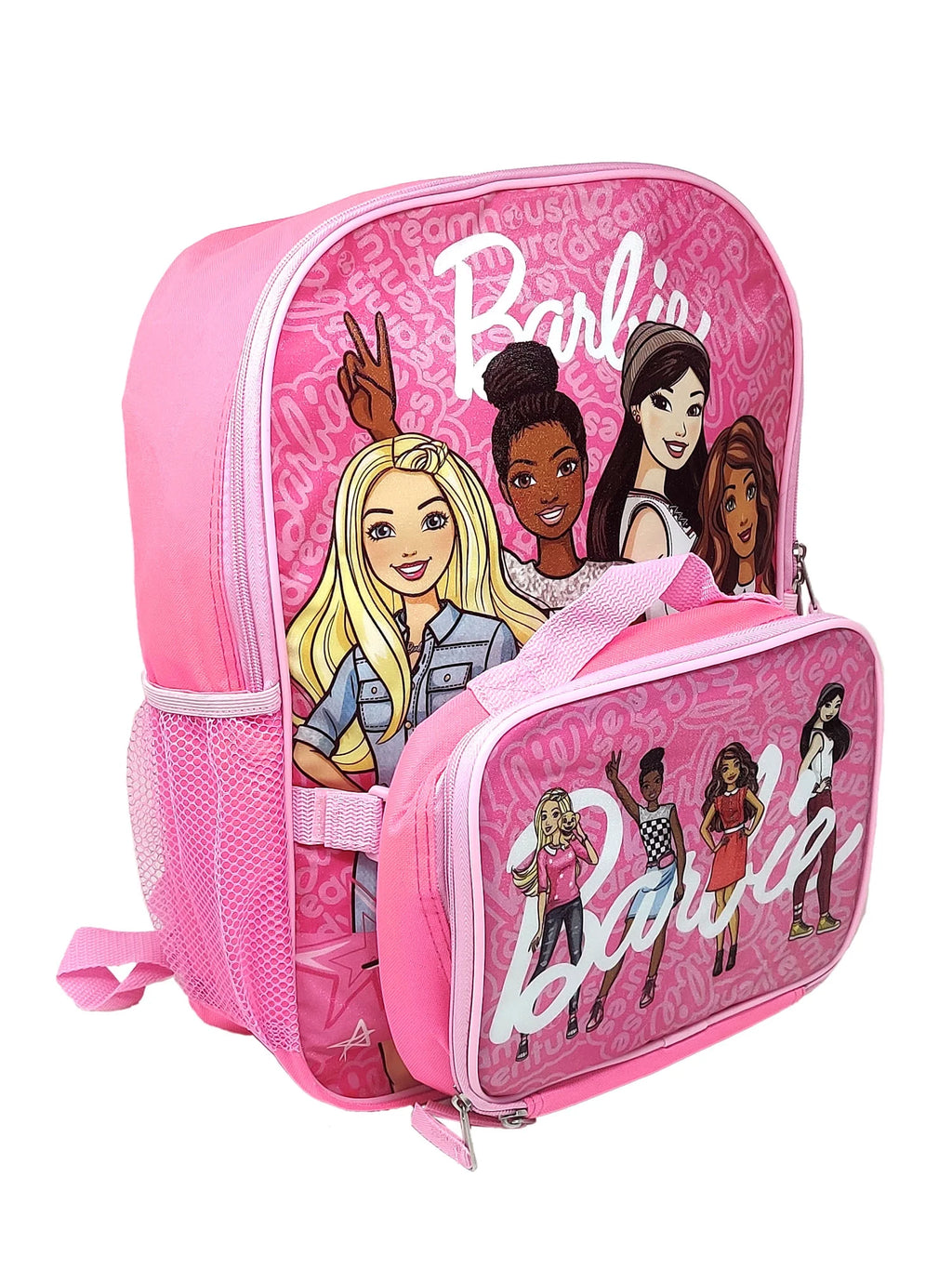 Pink Backpack & Insulated Lunch Bag 2-Piece Set U9052