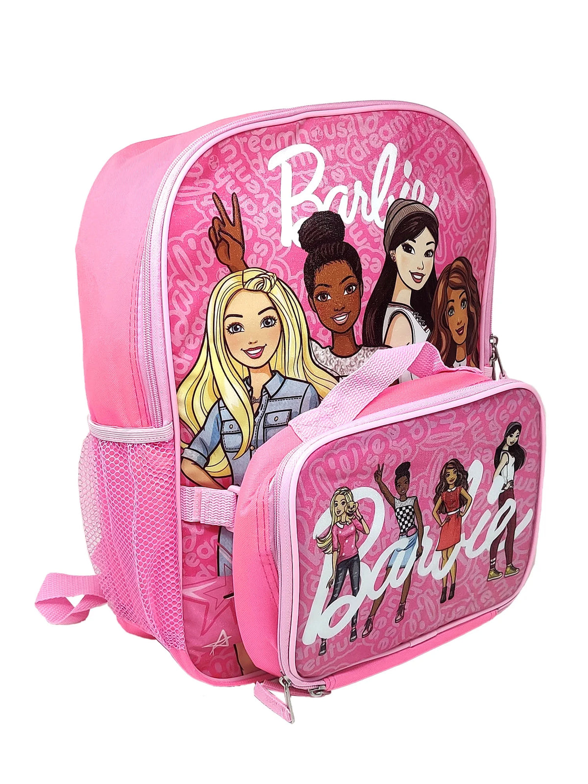 Pink Backpack & Insulated Lunch Bag 2-Piece Set U9052