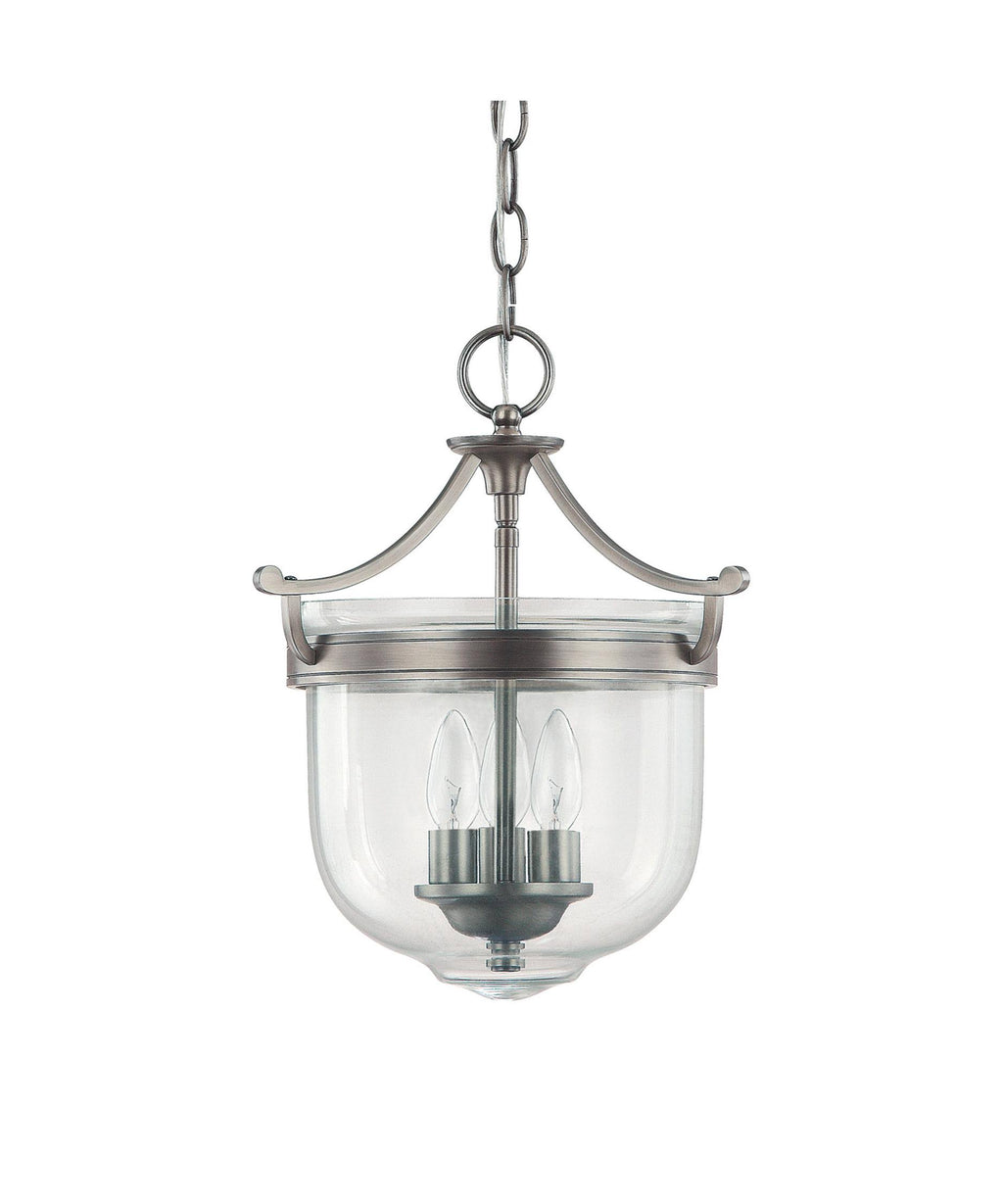 Antique Nickel 3 Light Foyer H1213