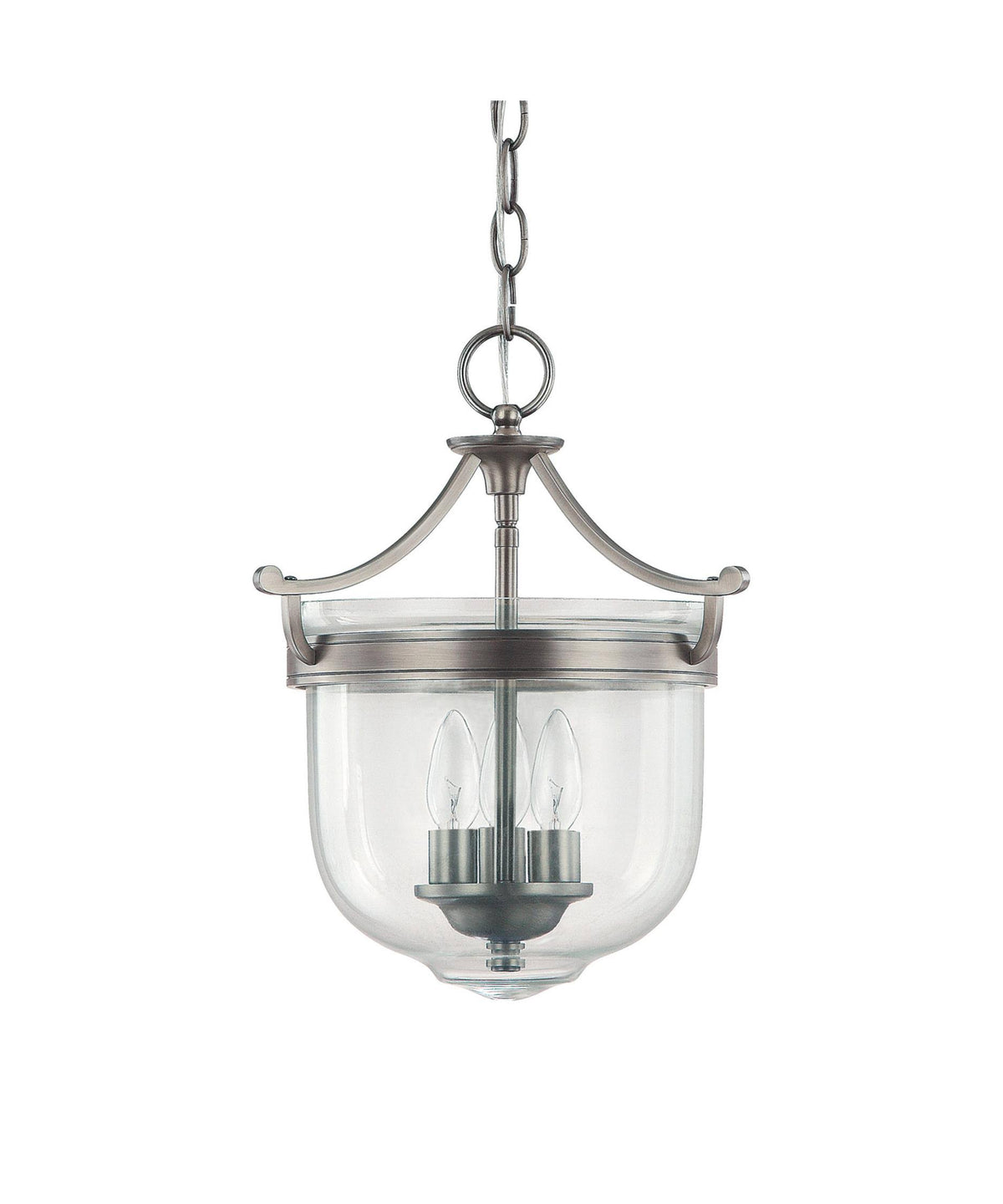 Antique Nickel 3 Light Foyer H1213