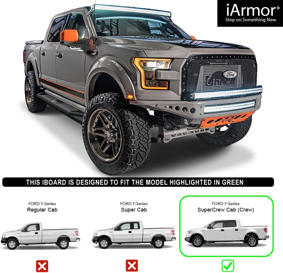 6.5in Nerf Bars Square F155282