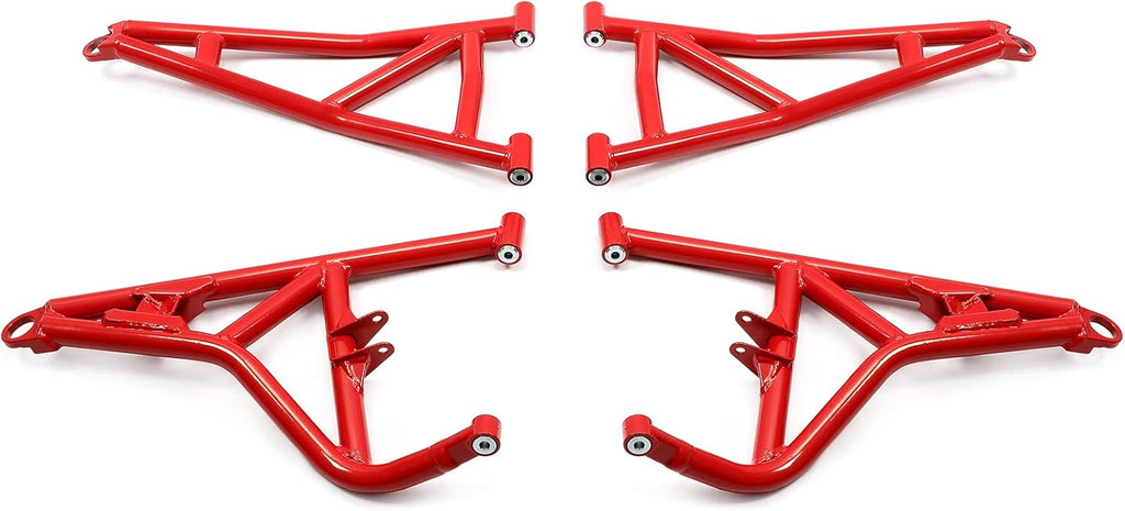 4 A Arms Upper & Lower Rods A-Arms Powder Coated Heavy Duty R4200