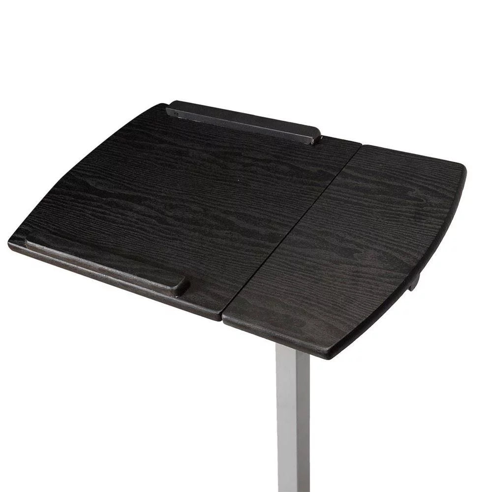 Adjustable Laptop Table with Wheels, Black C41970