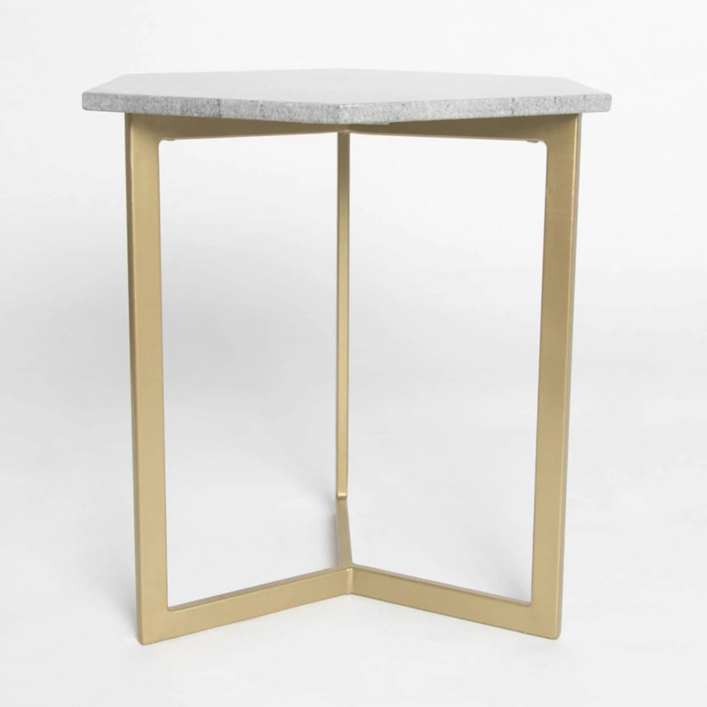 Marble Top Accent Table F4691