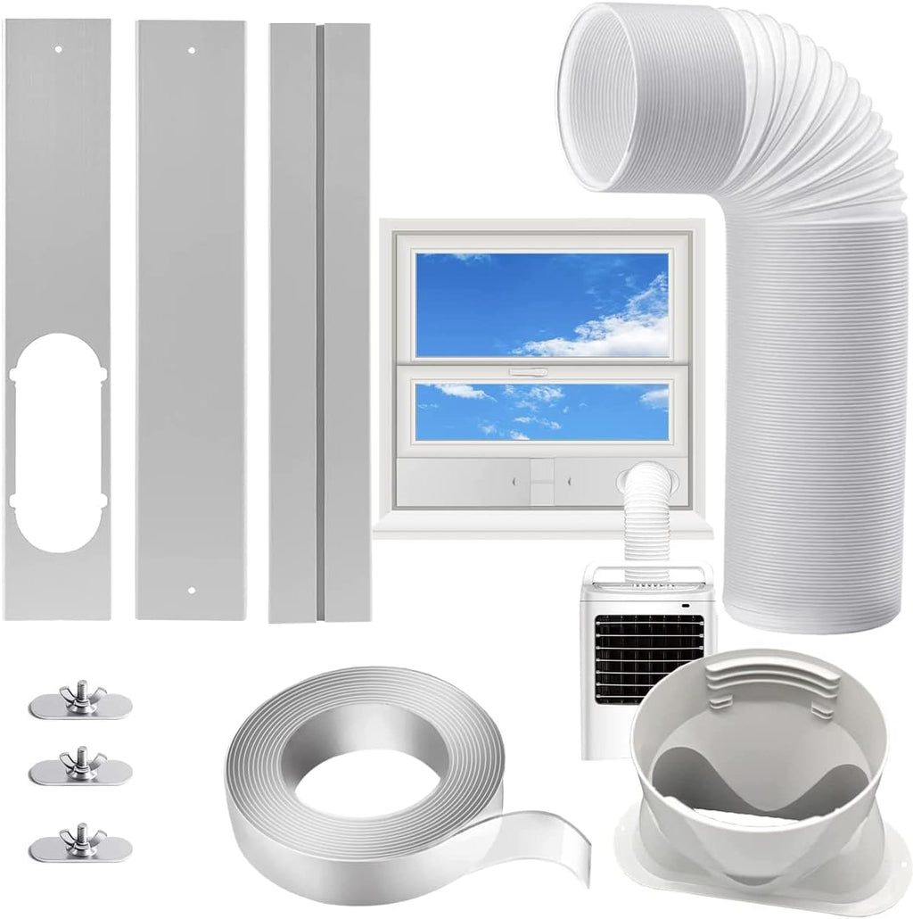 Portable AC Window Kit with 5.1” Exhaust Hose Z815894
