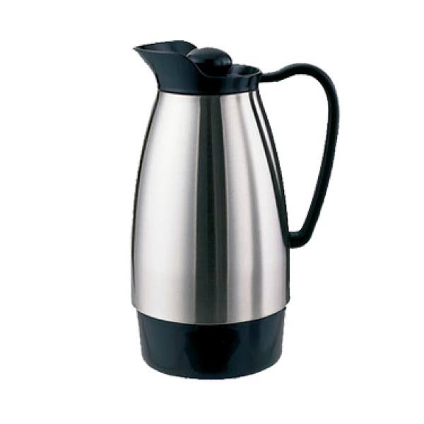 Stainless Carafe with Black 1 LITER E41813