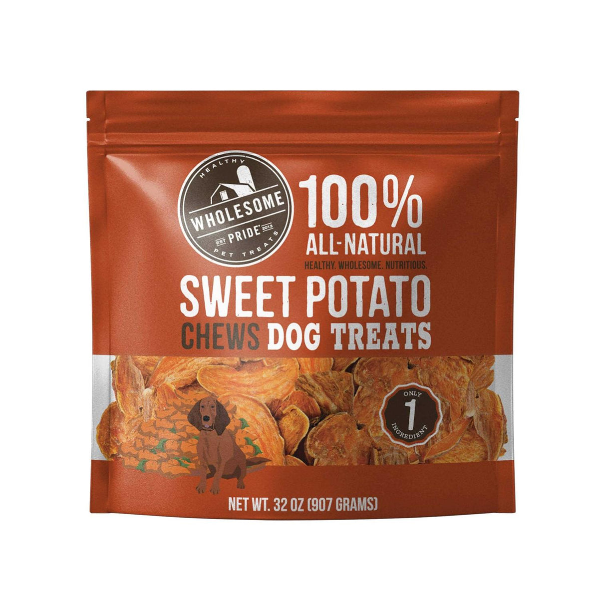 Sweet Potato Chews Dog Treats D304542