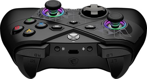 Wireless Gaming Controller with Dual Vibration, Hall Effect Triggers Y258954