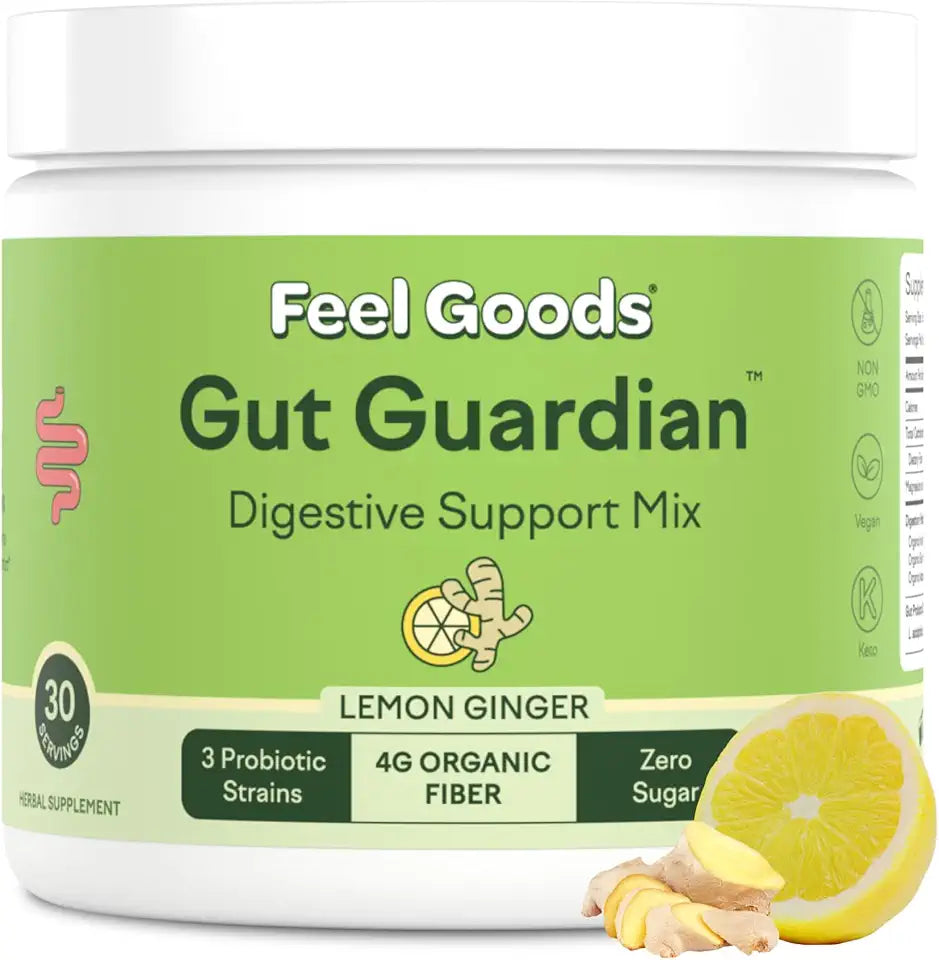 Prebiotic & Probiotic Powder, Organic Fiber, Sugar Free, 30 Servings N551273