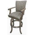 30" Swivel Wood Bar Stool D81620