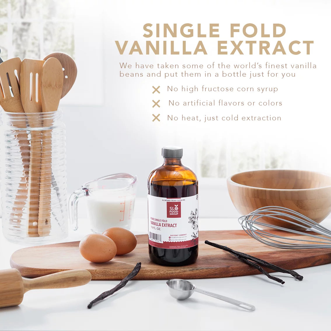 Pure Vanilla Extract 8 fl. oz. Q429
