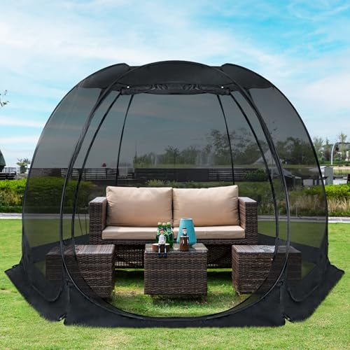 Pop Up Screen House Tent with Mosquito Netting O706468