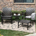 5 Pcs Outdoor Patio Furniture Conversation Set G9384