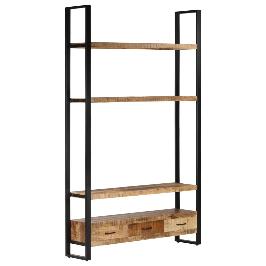 Mango Wood 3 Drawer 3 Shelf Highboard E52630