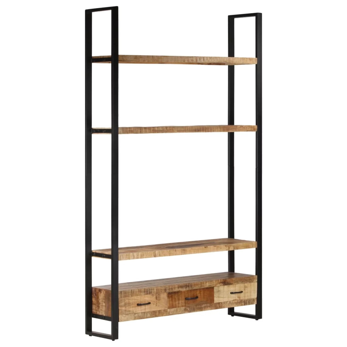Mango Wood 3 Drawer 3 Shelf Highboard E52630