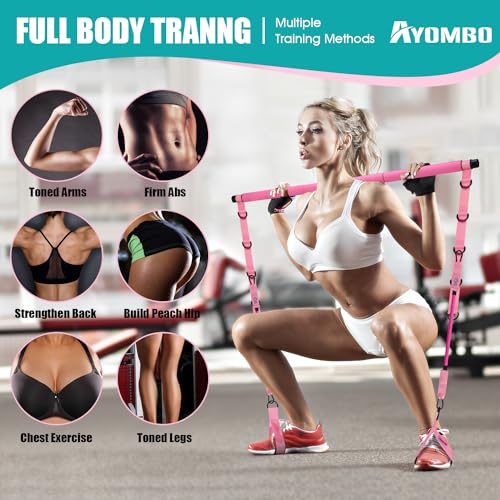 Pilates Bar Kit with Resistance Bands B8648