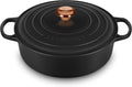 6.75-quart Round Wide Dutch Oven with Copper Knob T5355