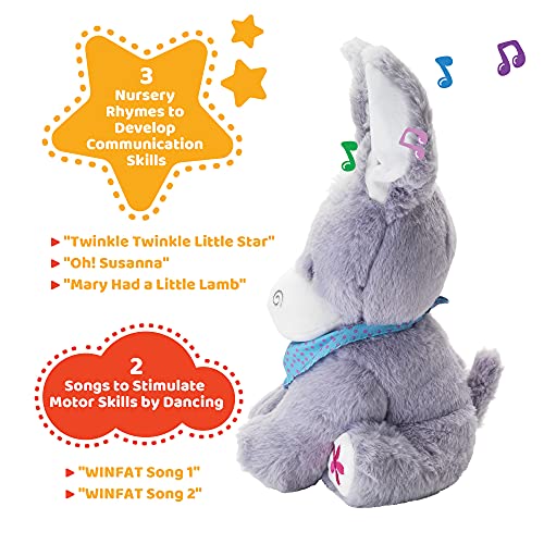 Sound & Touch Activated Musical Baby Toy A46963