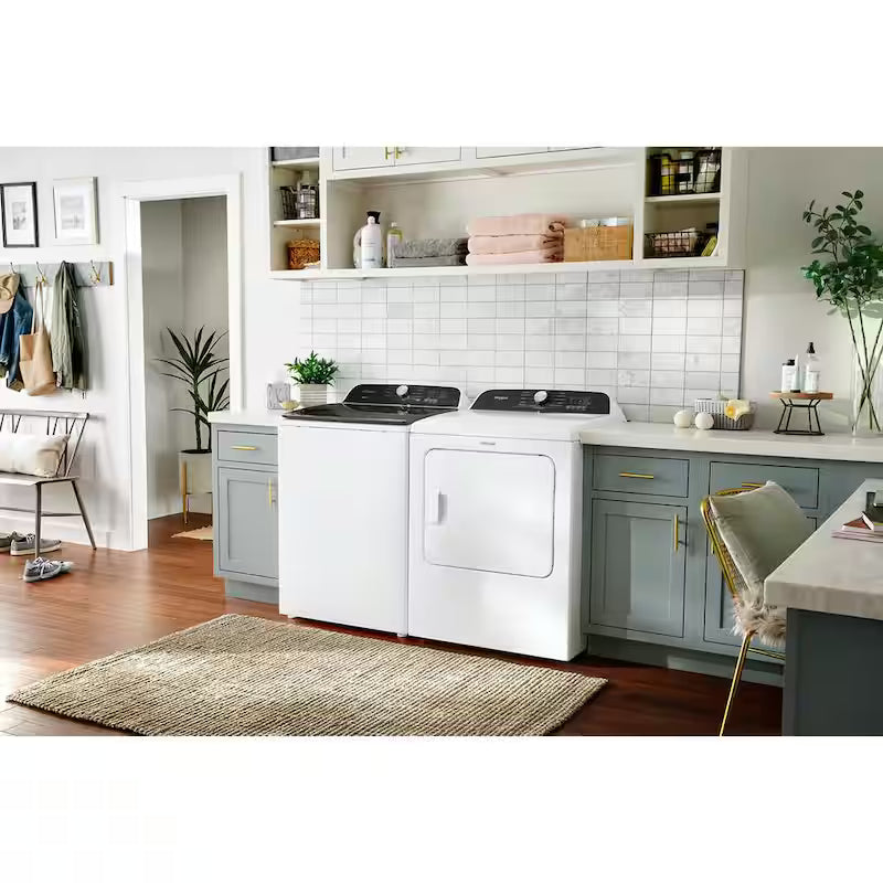 7.0 cu.ft. Vented Top Load Gas Dryer in White C376736