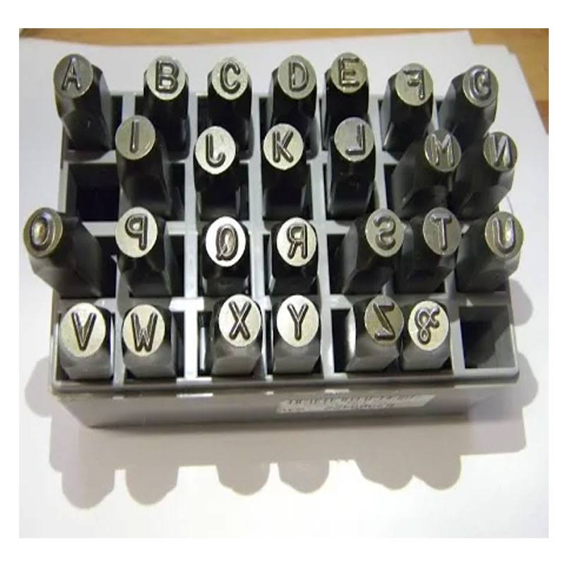 5/8x22 Steel Letter Set O4484