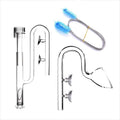 Aquatic Glass Lily Pipe Set with Skimmer Inflow and Outflow D2856