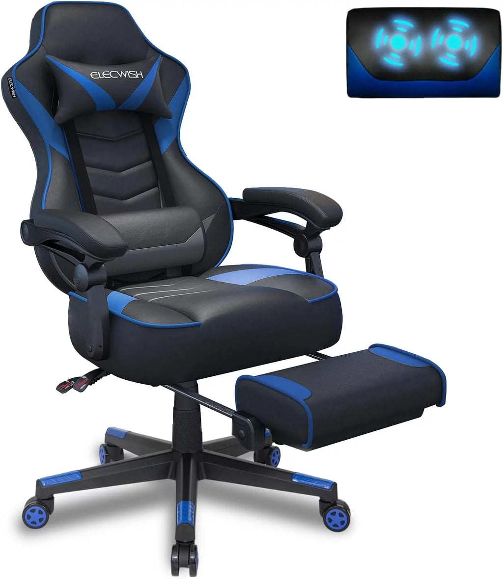 Reclining Ergonomic Gaming Chair with Footrest G880