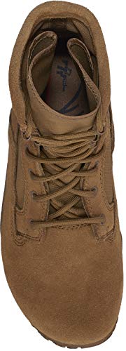 Coyote Brown Leather 8" Tactical Boots Q952