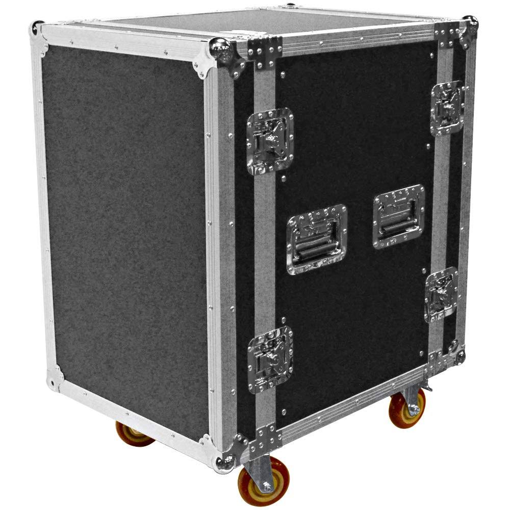16 Space ATA Rack Case with 4 inch Casters M799065