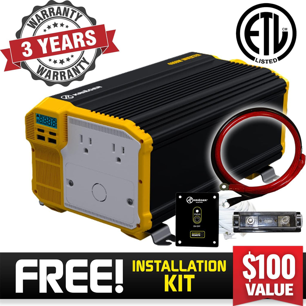 2000 Watt 12V Pure Sine Power Inverter I769234