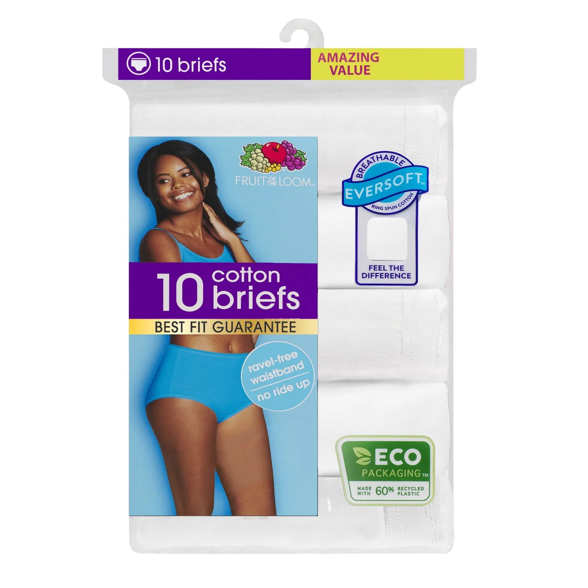 10 Pack Women's Brief Underwear B428