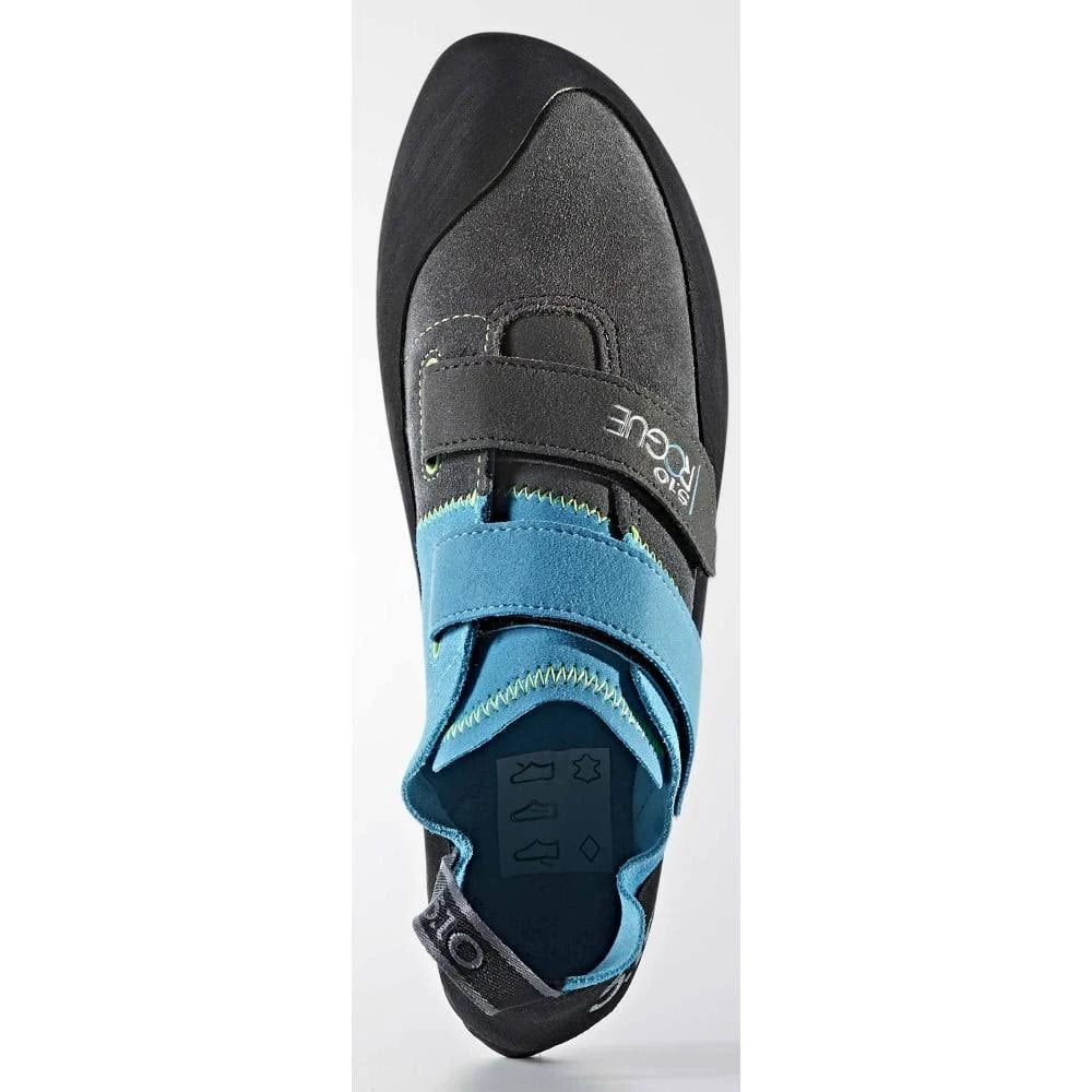 Neon Blue Charcoal Rogue VCS Shoes Y3669