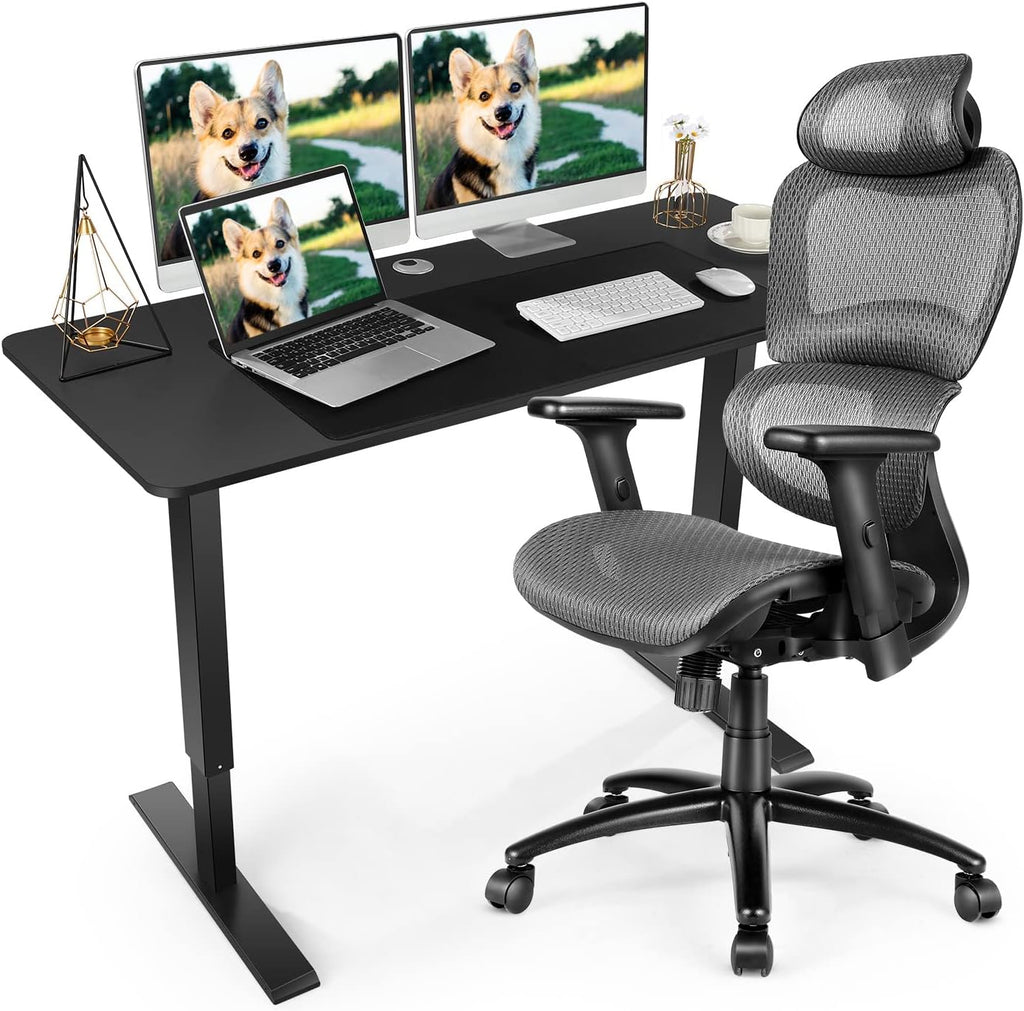Electric Standing Desk with Oversized Mouse Pad I3118