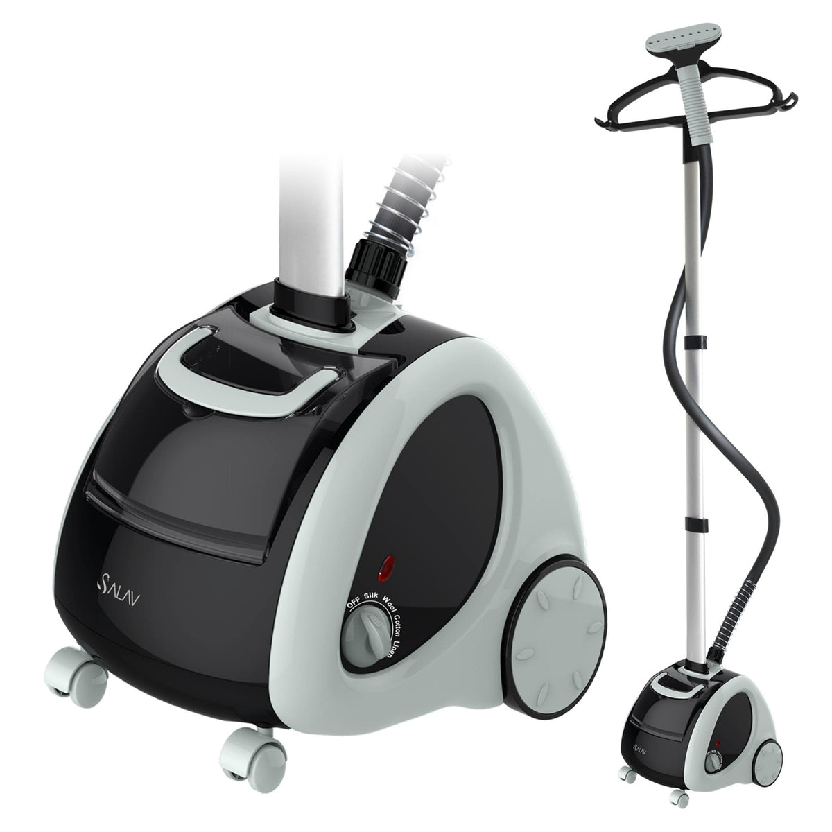 1500W Extra Wide Garment Steamer, Black P873855