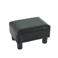 Black PU Leather Ottoman Footstool M273