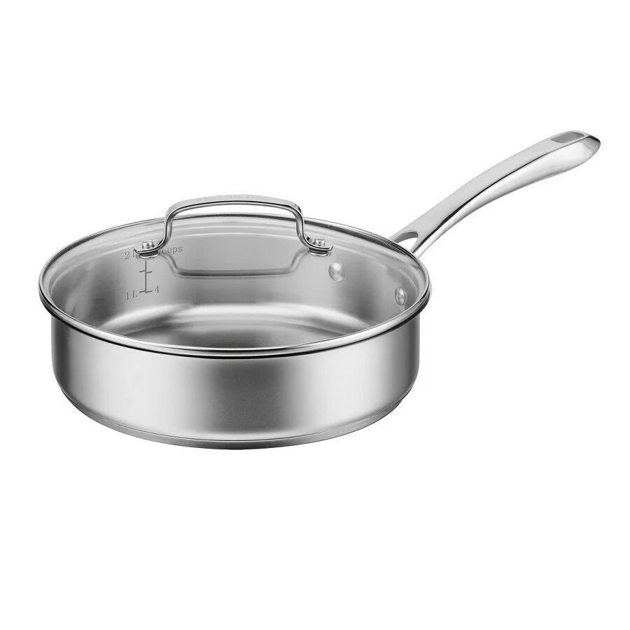 11pc Stainless Steel Cookware Set U178331