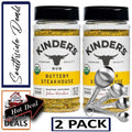Organic Buttery Steakhouse Seasoning 10.4 oz 2 Pack O5505