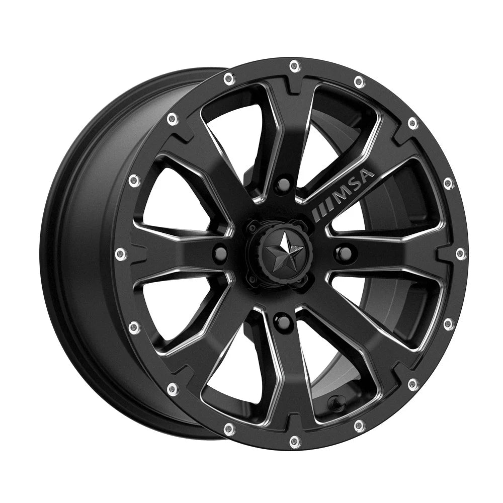 14" Black Wheels 27" Mud Lite XTR Tires U5695