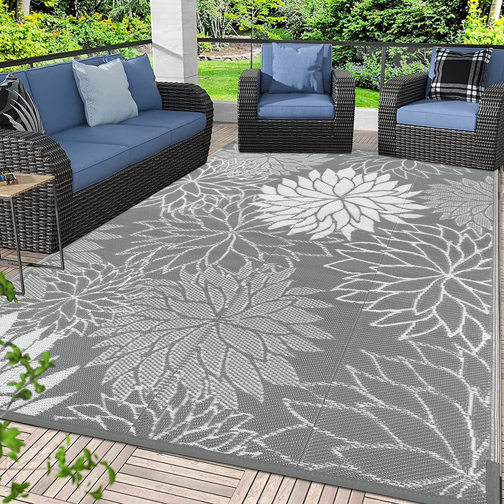 6'x 9' Waterproof Outdoor Patio Rug Y449363