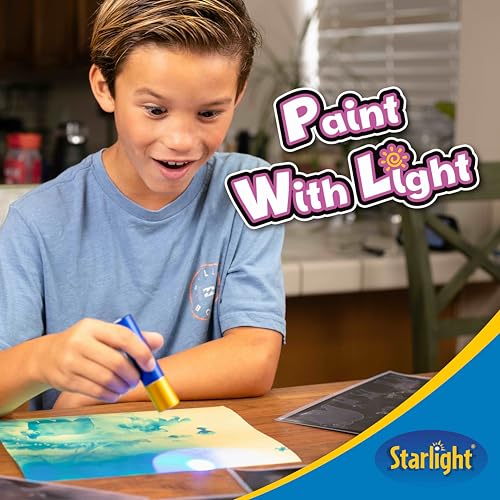 Light-Activated Paper Art Kit with UV Flashlight D6850