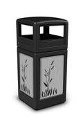 42 Gallon Black Trash Can L9944
