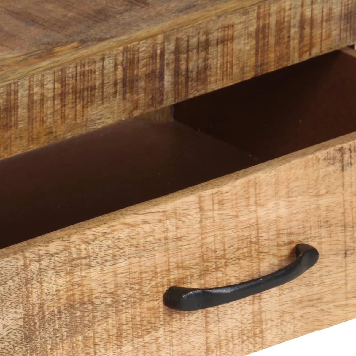 Mango Wood 3 Drawer 3 Shelf Highboard E52630