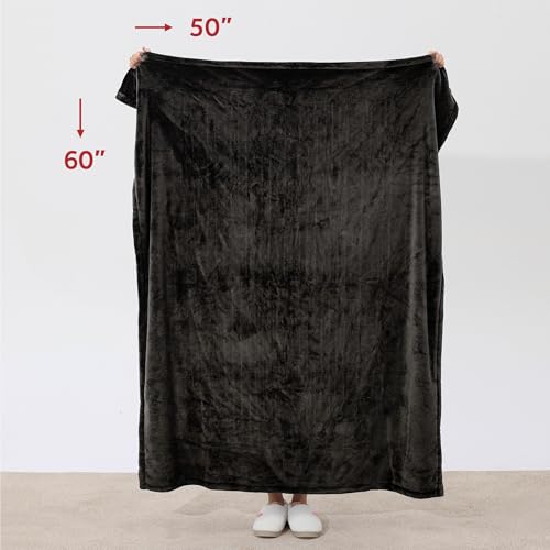 Faux Fur Heated Throw Blanket J35407
