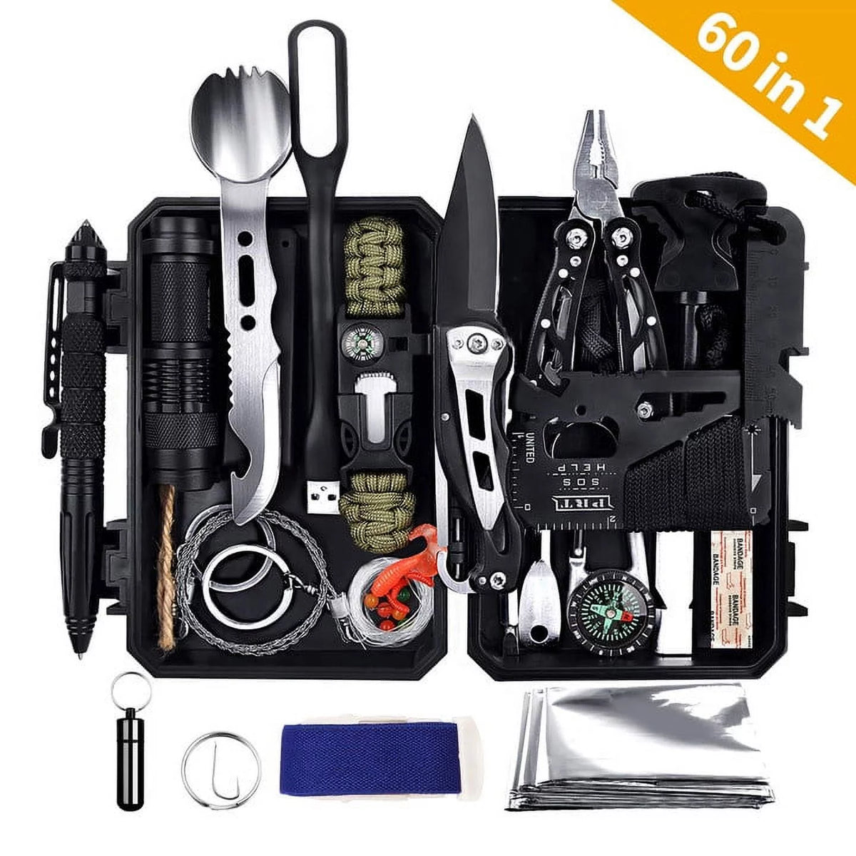 Emergency Survival Gear Kit Set L5404