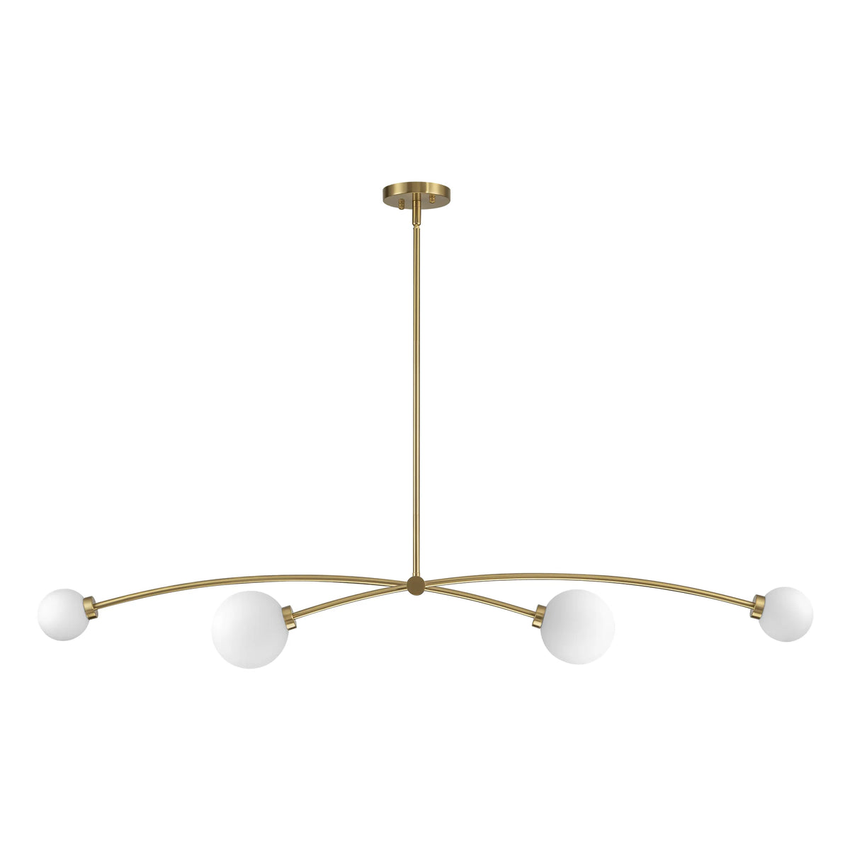 4-Light Sputnik Linear Globe Pendant Y474
