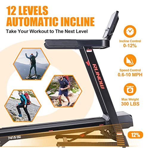 Foldable Treadmill with Incline P97107