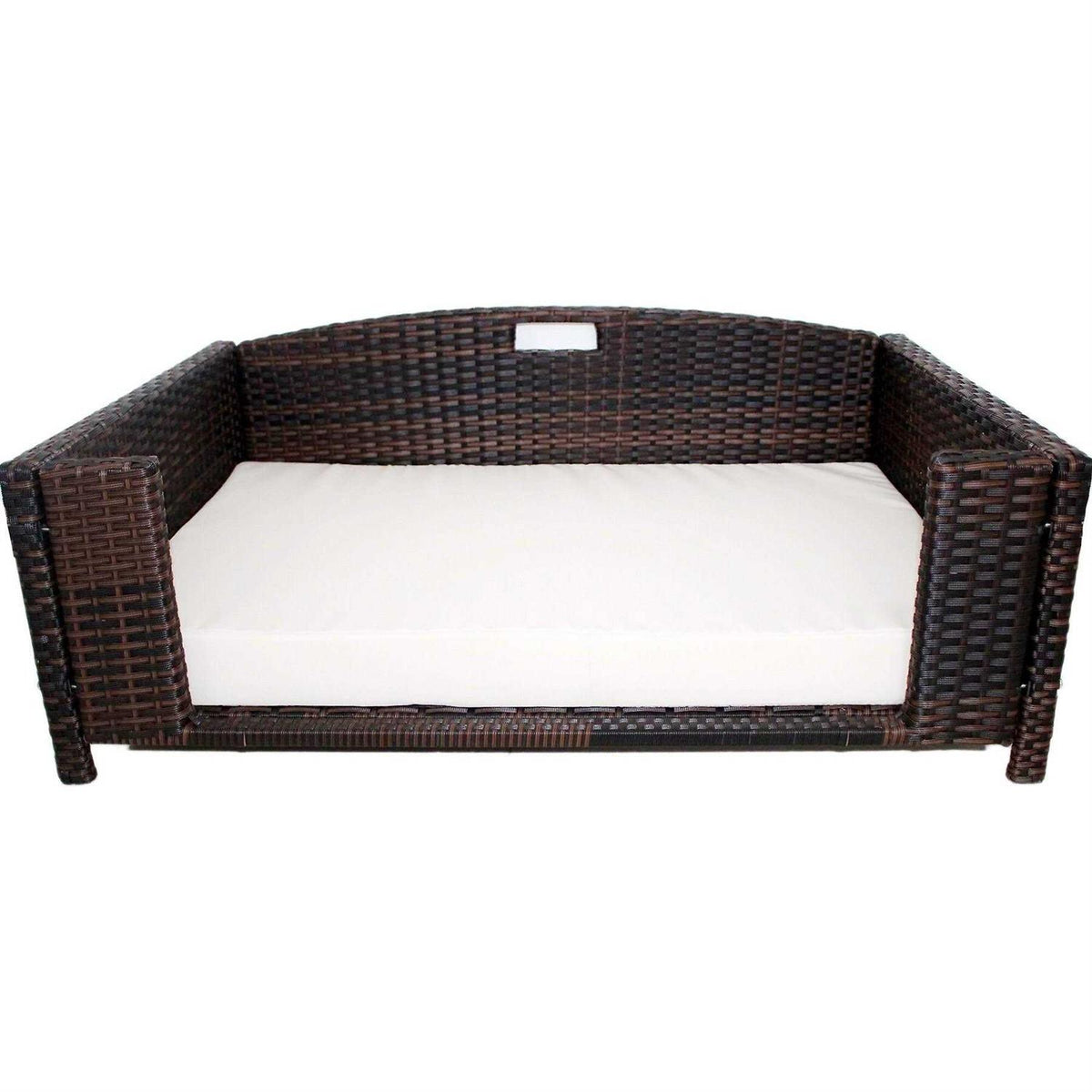 Rattan Rectangular Pet Sofa Q71310