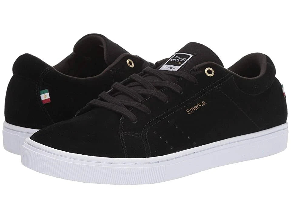 Black/White/Gold Shoes, Size: 11.5 M48296